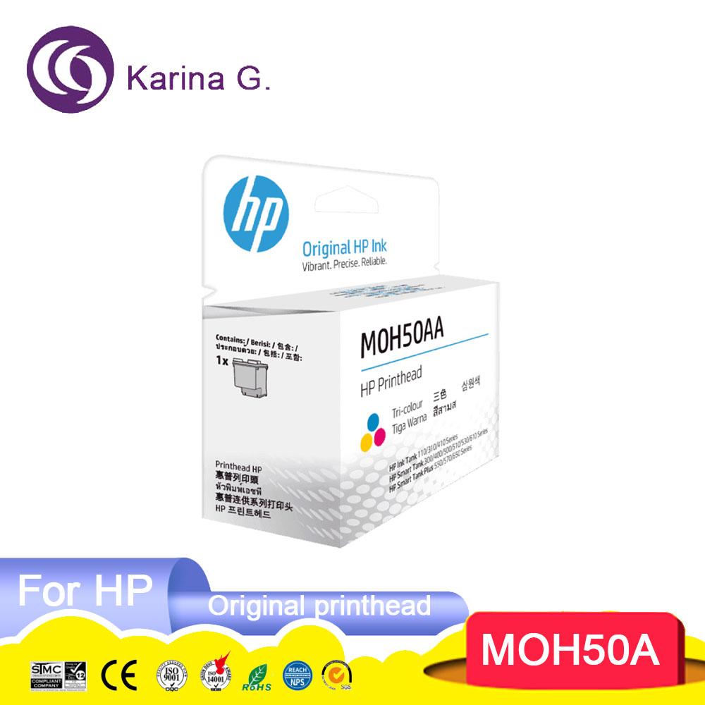 Tillbehör Original HP MOH50A MOH51A GT51 GT50 Printhuvud för HP 5810 GT5810 5820 GT5820 bläckbehållare 310 315 318 319 410 415 418 419 Skrivare