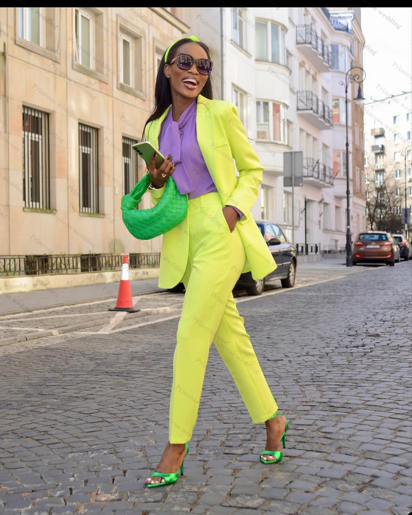 Celebrity Women Blazer Suits Mint Green Girls Custom Made Slim Fit Evening Party Formal Birthday Work Wear 