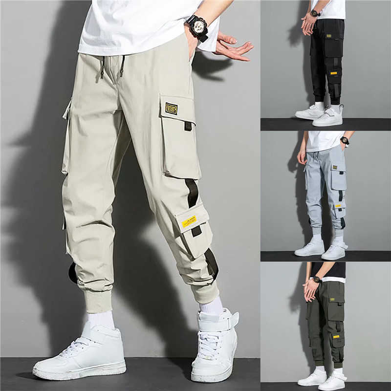 Men's Pants 2023 Spring casual summer tactical sportswear harem cargo pants jogging men's Tracksuits Plus size 3xl P230529