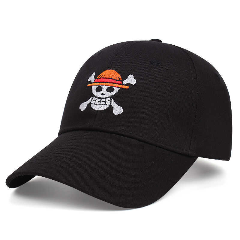 Snapbacks Ny Embridery Cartoon Pirate Snowman Cotton Baseball Cap Men's Outdoor Sports Women's Sun Hat Visor G230529