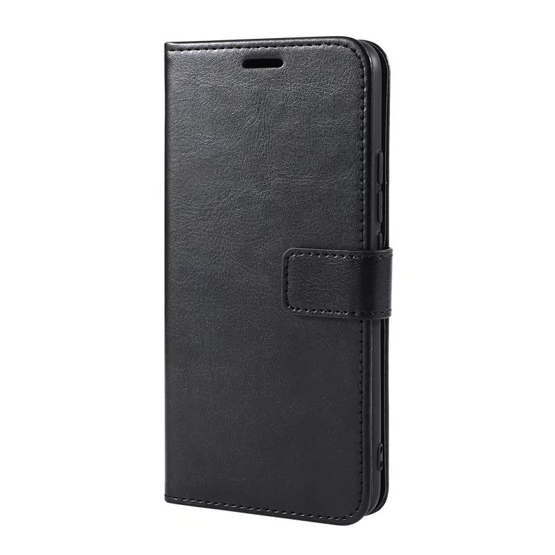 Leather Cases For Xiaomi 13 POCO X5 M4 Redmi 12C K60 10A Note 12 K50 Ultra Pro Plus 5G 4G Crazy Horse Wallet Phone Case