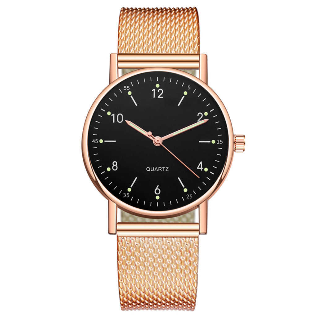 Rose Gold 2022 Top Magnetic Starry Sky Mesh Watch G230529