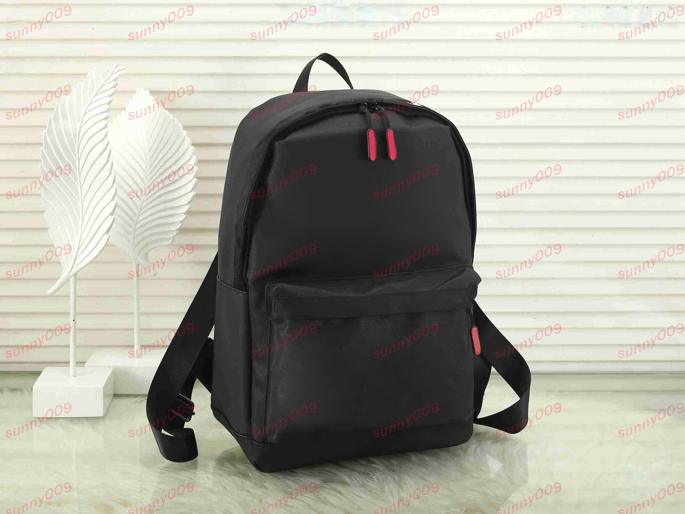 Backpack Black Royal Green Backpack Double Zipper Designer Bolsas de designers School Travel Bag de lazer de luxo de mochilas de computador