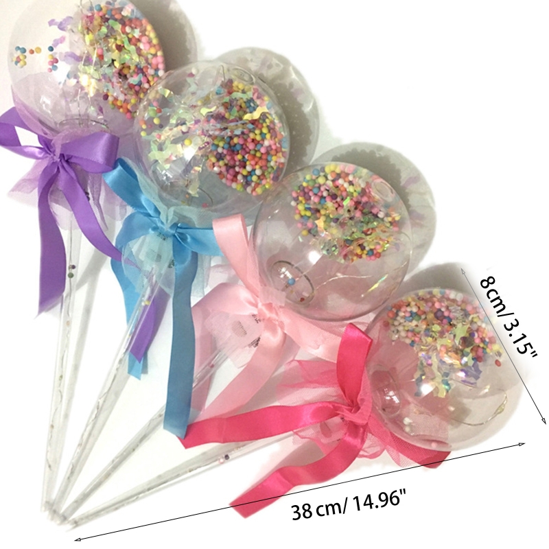 1 STÜCK Kinder Bunte Leuchtstäbe Blinkendes Herz Stern Schmetterling Mädchen Prinzessin Fee Zauberstäbe Party Cosplay Requisiten Leuchten Spielzeug Stick