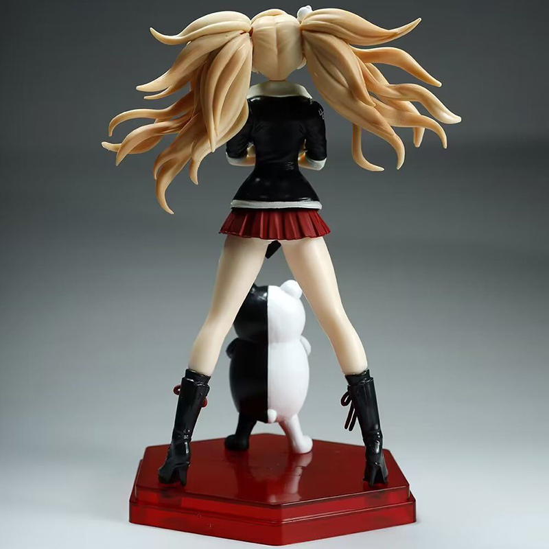 Roliga leksaker danganronpa 1.2 Reload Junko Enoshima Pop Up Parade PVC Action Figur Anime Sexig figur Modell Toys Collection Doll GI