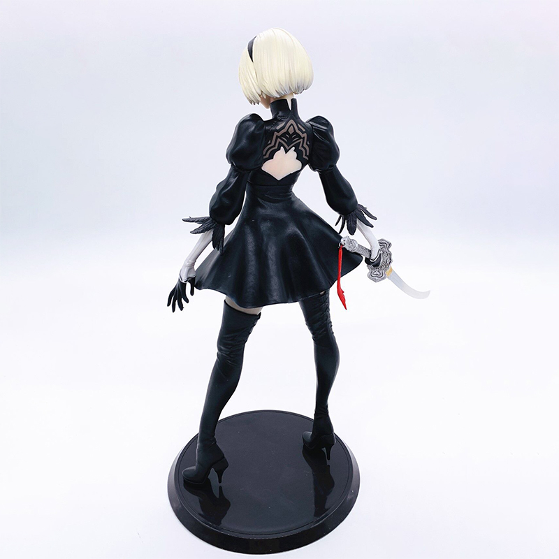 Jouets drôles Nier Automata 2B YoRHa No 2 Type B PVC figurine japonaise Anime Figure modèle jouets Collection poupée cadeau