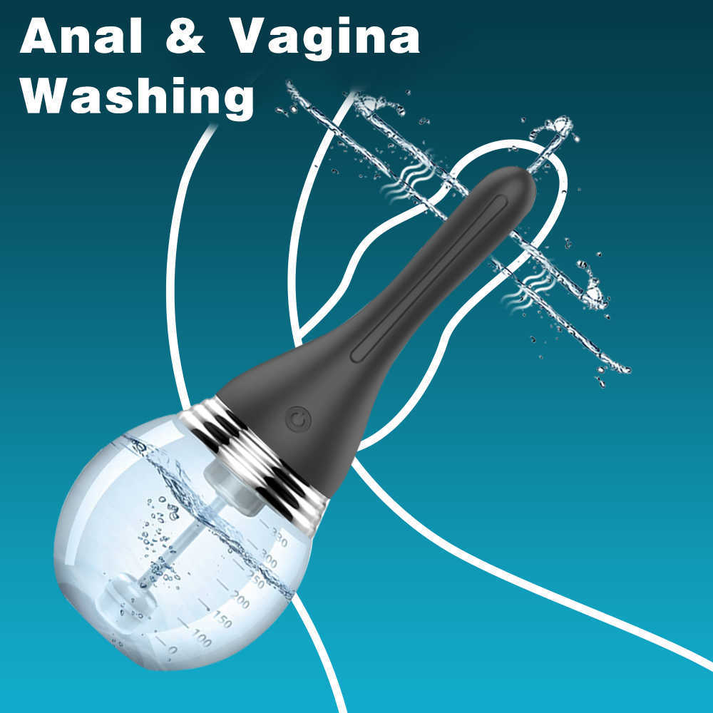 Cleaner Health Automatic Enema Sex Colon Vaginal Tool Anal Plug Douche Shower Cleaning Enemator for Men Women