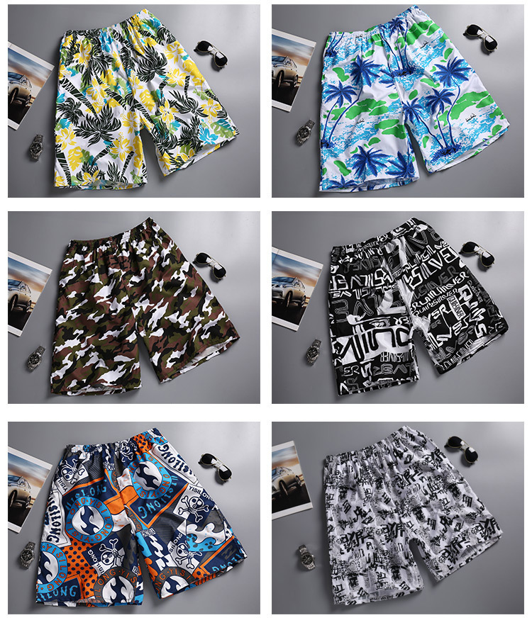 Herr shorts ny designer grossist sommar mode klassisk rutig snabb torr baddräkt tryckt brädstrand byxor mäns simma kort xl-4xl