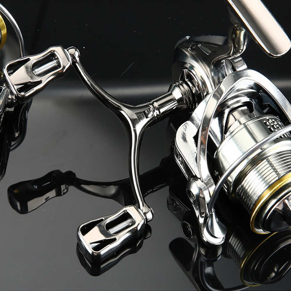 Accessories GHOTA Two handed Handle Rotating 3000s 2000s Shallow Reel 8kg Dragging Left and Right Hand Salt Water Gear UL Fishing Wheel P230529