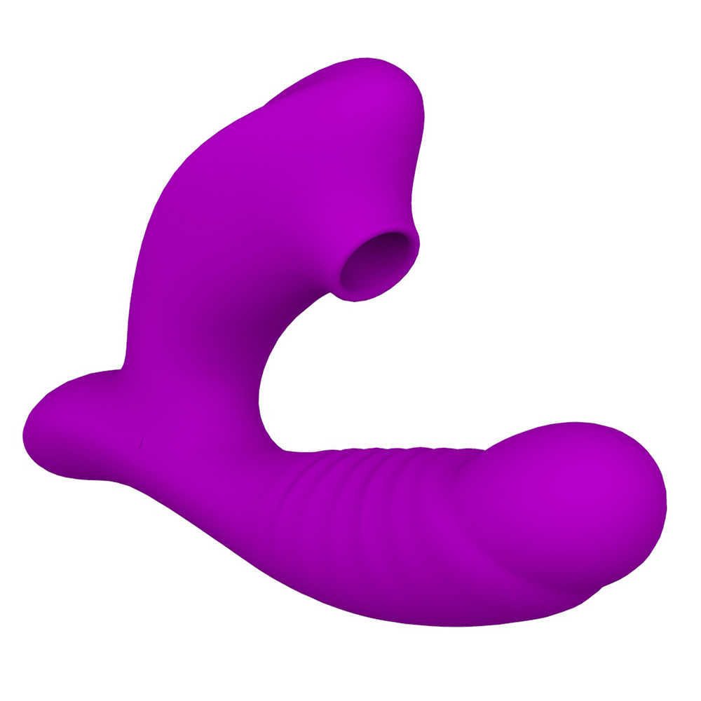 Dildo för kvinnor vibratorer Spot Stimulation Vibrator Oral Nipple Sucker Adult Sex Toys