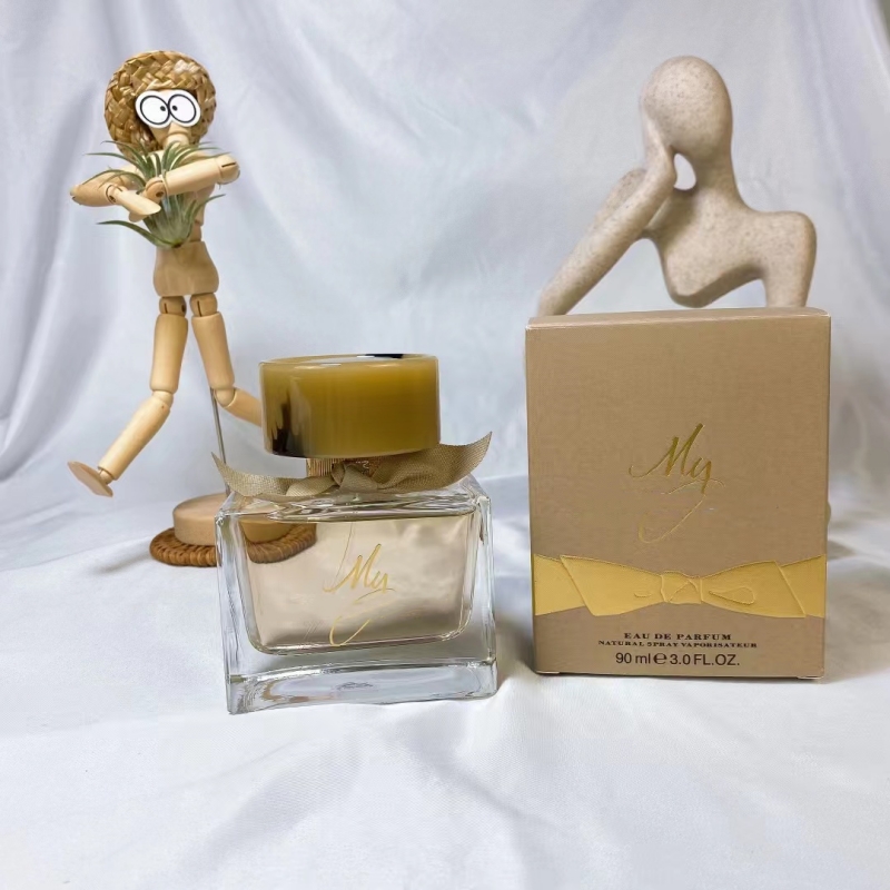 Luxuries Designer 90ml女性香水私の赤面香水Eau de Parfum Fragance for Women Body Mist Lonting Smellay Spray Top Quality Stemper