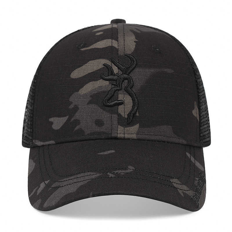 Snapbacks Sports de chasse en plein air pour hommes style camouflage respirant réglable papa élastique chapeau de soleil G230529