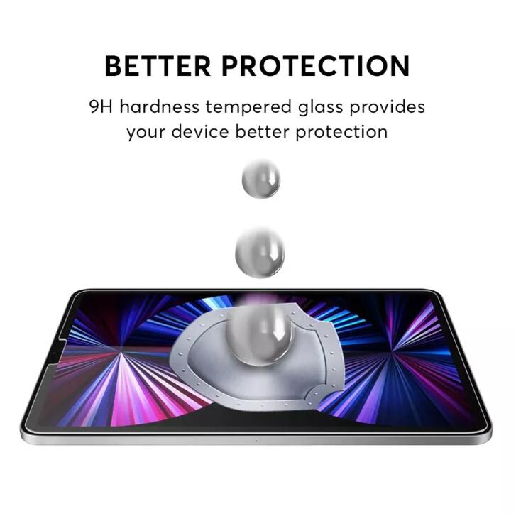 Film de protecteur d'écran transparent en verre trempé pour iPad 10 12,9 10,9 11 pouces 10,2 pouces Air 6 Pro 9.7 Pro mini 6 8,3 pouces 5 3 2