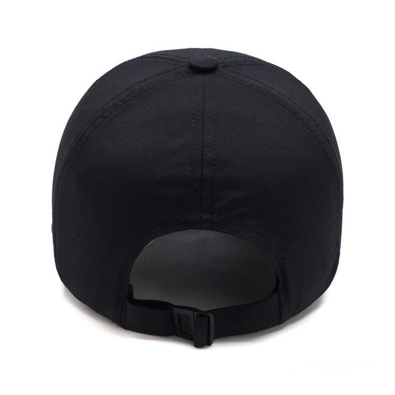 Snapbacks Nuovo berretto da baseball da corsa sport all'aria aperta traspirante e ad asciugatura rapida visiera parasole estiva adatta uomo donna berretti con fibbia papà G230529