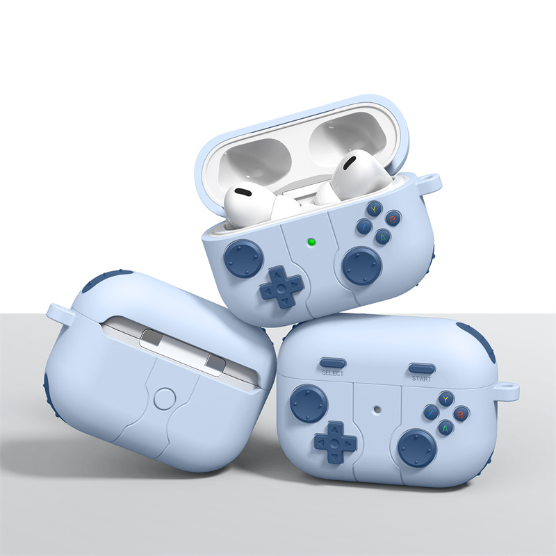 For AirPods Pro 2 3 Case For Airpods 2 Pro Shockproof Case Creative Game Console Case 3D Cartoon Silicone Earphone Case