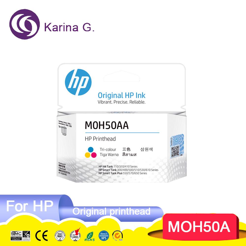 Tillbehör Original HP MOH50A MOH51A GT51 GT50 Printhuvud för HP 5810 GT5810 5820 GT5820 bläckbehållare 310 315 318 319 410 415 418 419 Skrivare