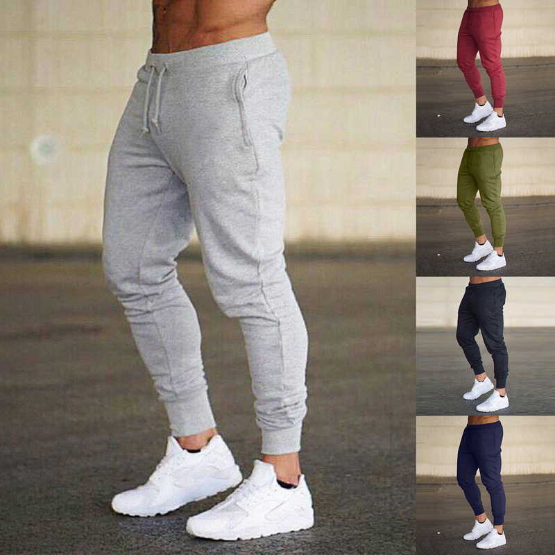 New Quick Drying Trousers Casua Running Men's Jogging Cotton Track Ultra Thin Slim Fit Pants Fitness Trouser P230529