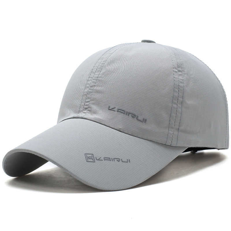 Snapbacks Nuovo berretto da baseball da corsa sport all'aria aperta traspirante e ad asciugatura rapida visiera parasole estiva adatta uomo donna berretti con fibbia papà G230529