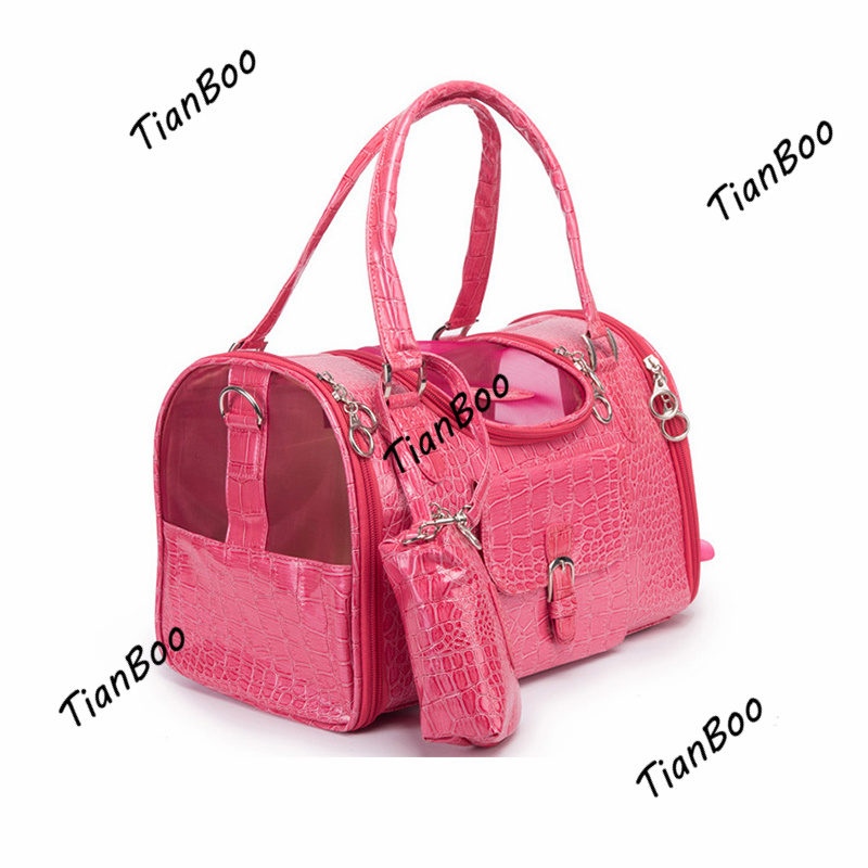 Marsupio animali domestici Borsa cani in pelle PU cani di piccola taglia Borsa cuccioli Borsa cani Chihuahua Yorkies Accessori cani