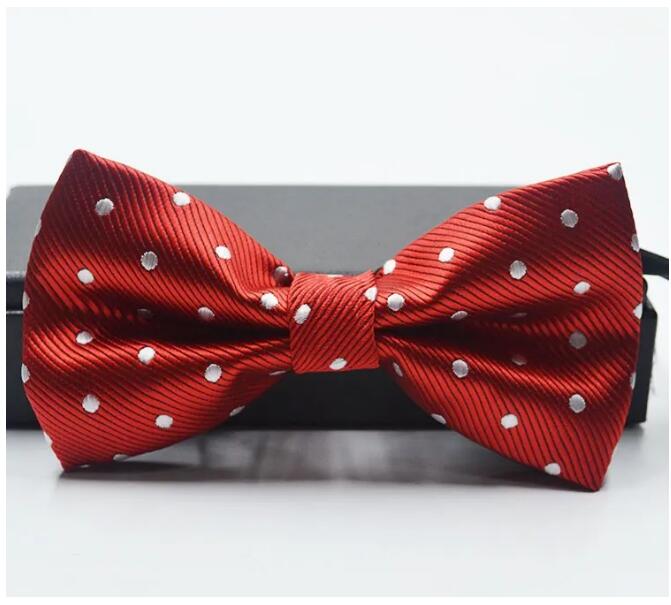 New Unisex Men Women Bowties Gentle Mens Ties Bow Formal Commercial Tie Party Tuxedo Classic Butterfly Bowtie Polka Dot Stripes