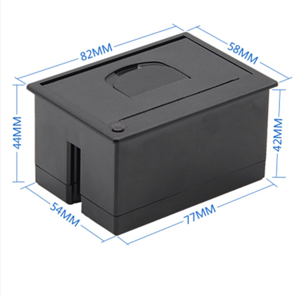 Impressoras goojprt qr 204 58mm Super mini Recebido Recebido Impressora Térmica Impressoras de Painel USB Interface TTL Para Diferentes Máquinas Fácil Uso