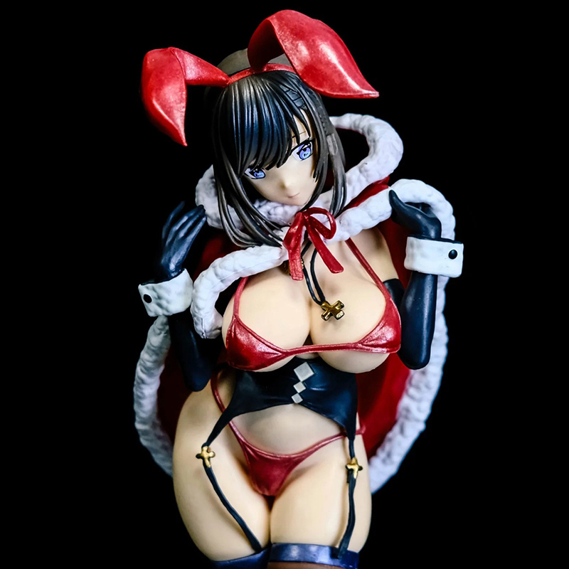 Giocattoli divertenti Native Pink Cat Mataro Coniglietto di Natale Action PVC Figure Anime giapponesi Sexy Figure Model Toys Collection Doll GIft