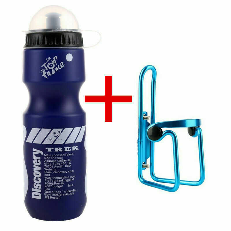 750ml water MTB highway bottle with bracket cage outdoor sports beverage equipment bicycle radiation accessories P230530