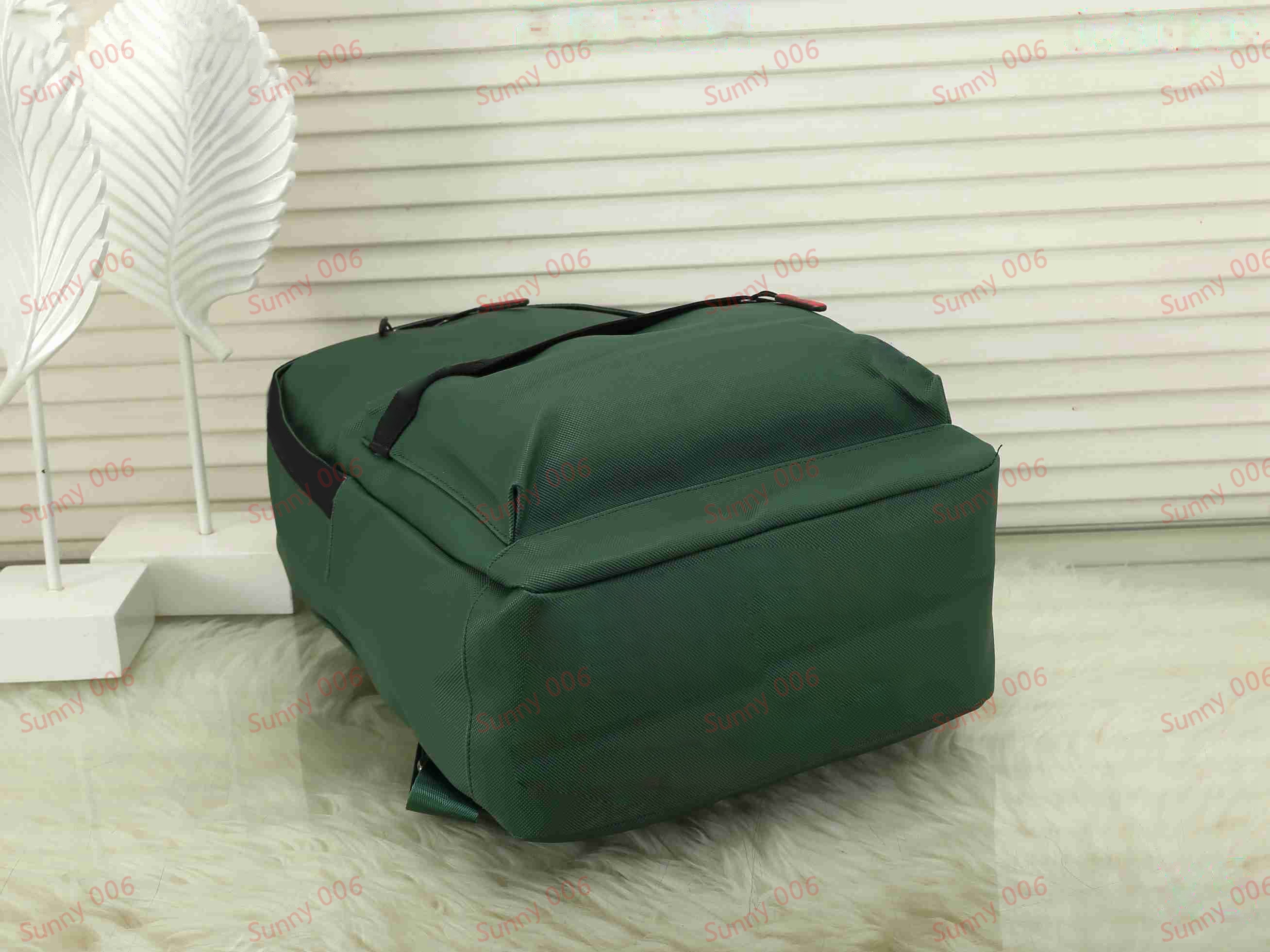 Black Royal Blue Green Double Shoulder Fashion Bag Designer Carry On Notebook Backpack School Tags Luxury Travel Bag