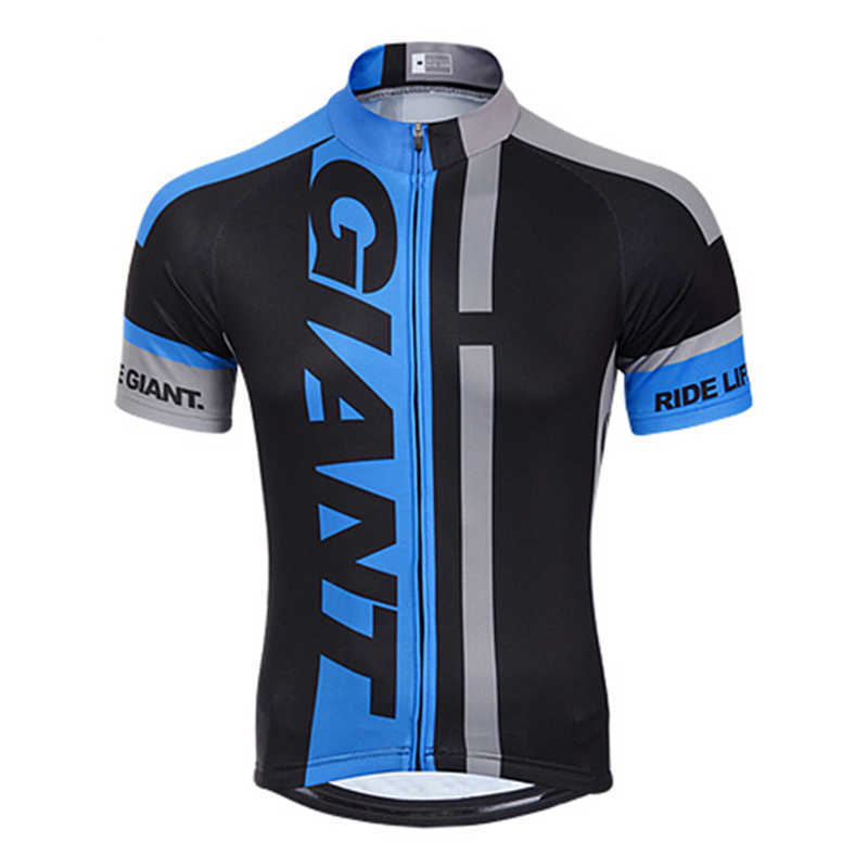 Maillots de cyclisme hauts chemise géante été Polera vtt montagne respirant à manches courtes maillot de vélo P230530