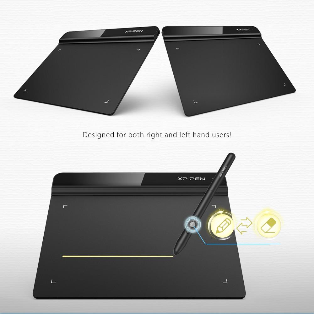 Tablets XPPen Star G640 6.5X4 Polegadas Desenho Gráfico Tablet Design Bateria Livre 8192 Níveis 266 RPS para Jogo OSU Windows Mac Chromebook