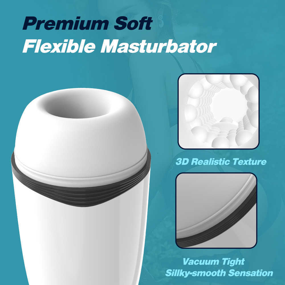 Automatische Kunstkut Cup Pijp Zuigmachine Zuig Vagina Masturbatie Vibrator voor mannen