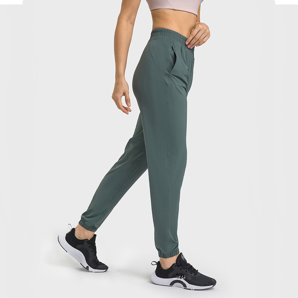 Pantalons de Yoga décontractés taille haute pour femmes, pantalons de Sport à séchage rapide, vêtements de Sport pour femmes, Leggings de Fitness, de course à pied