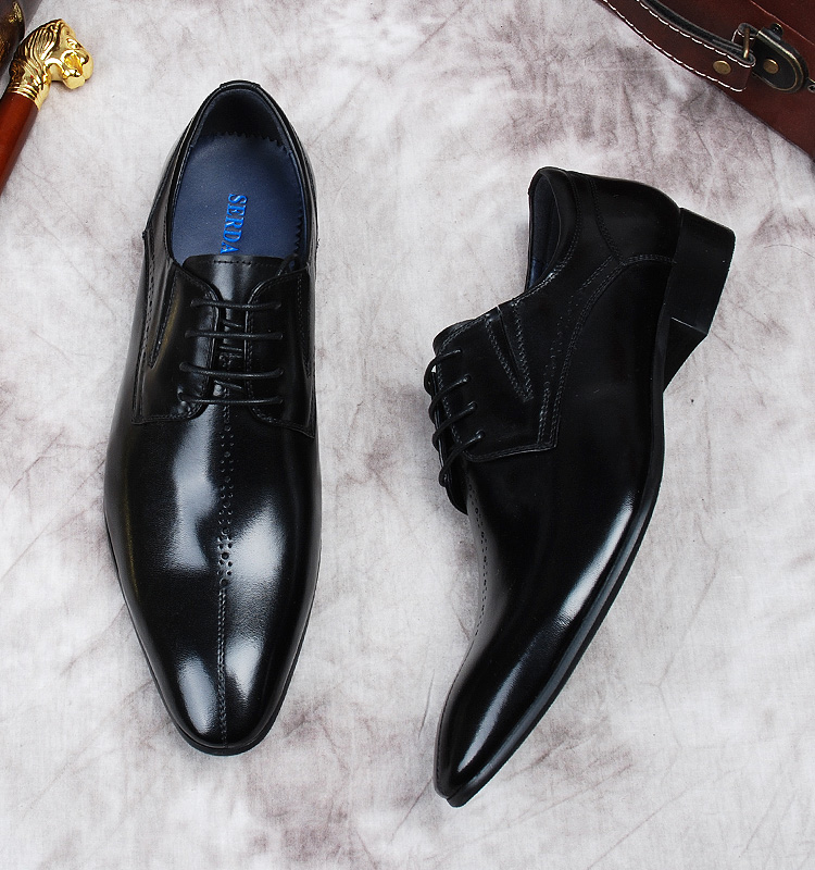 الأسود البني الأسود جلد العجل الحقيقي wholecut oxfords فستان مدبب الأحذية العلامة التجارية لينة المصنوعة يدويا الأعمال الأحذية الرسمية للرجال