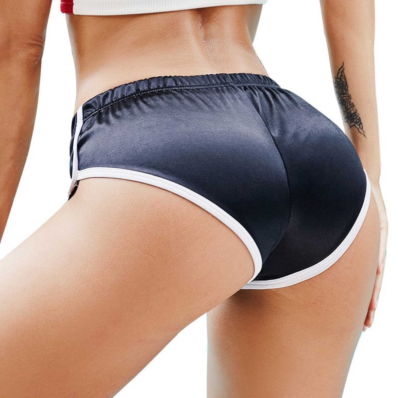 Summer Feminino Sexy Running Elastic Sports Shorts ioga Ponta de ioga Terno de rua Short Street P230530