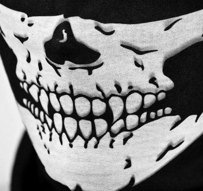 New Skull Face Mask Outdoor Sports Ski Bike Motorcycle Scarves Bandana Neck Halloween Party Cosplay Full Face Masks