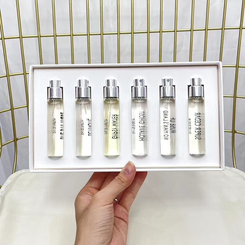 12ml Byredo Perfume Sample Six Flavors in box Long Lasting Fragrance For Men Women Gifts set 