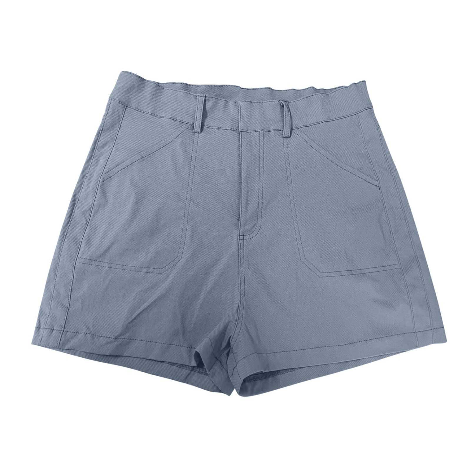 Twist feminino Twist Fit Regular Pocket Huncking Summer para mulheres shorts atléticos High Wait curto P230530