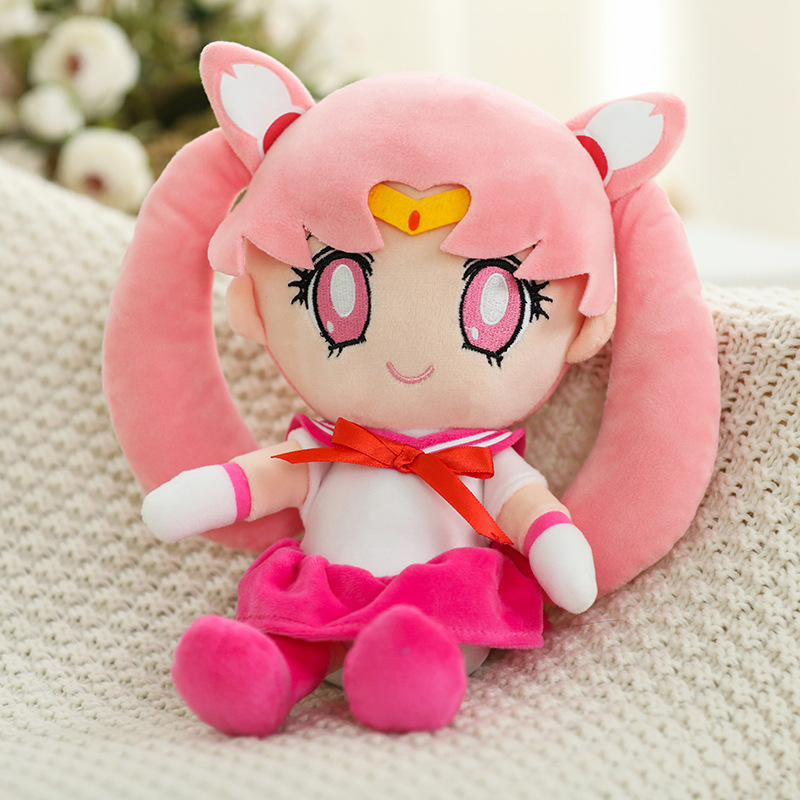 Anime Animation Beauty Girl Warrior Plush Toy Goddess Gift Dift