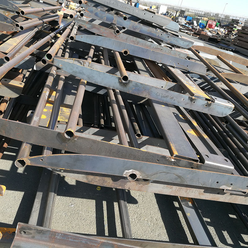 Customized heavy-duty steel structure construction site steel structure by powerful manufacturers