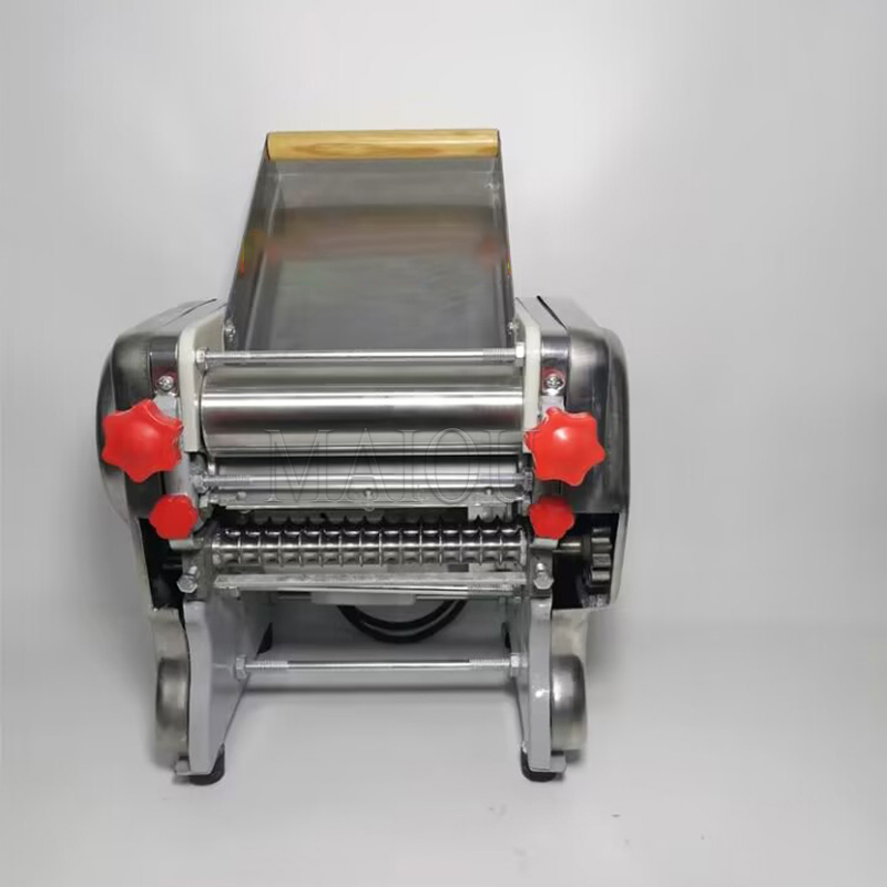 550W 110V 220V Automatische kommerzielle elektrische Nudelherstellungsmaschine 20CM Roller Round Noodle Maker Machine