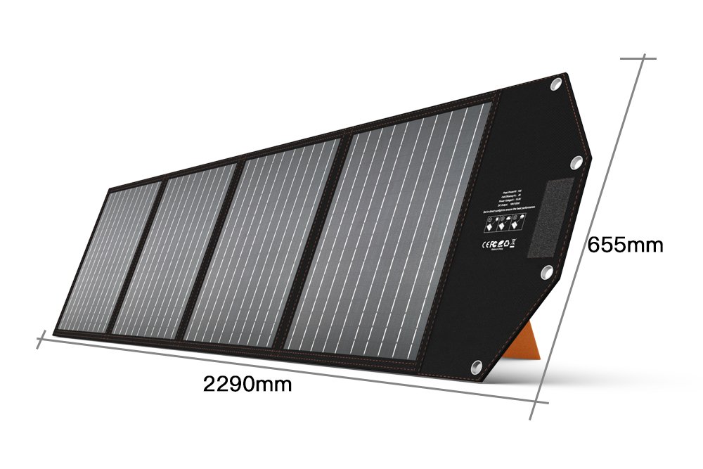 Panels 220W Foldable Solar Panel 5V Portable Battery Charger USB Port Outdoor Waterproof Power Bank for Phone PC Car RV Boat 230113