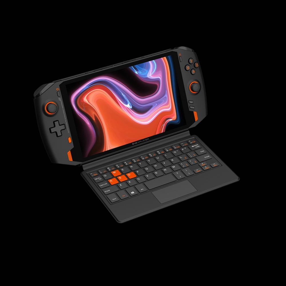 Tangentbord OneXPlayer Magnetic Keyboard Original Tillverkning för en XPlayer 1S Core 1195G7 AMD 5700U 4800UHANDHELD GAMING LAPPOP MINI PC