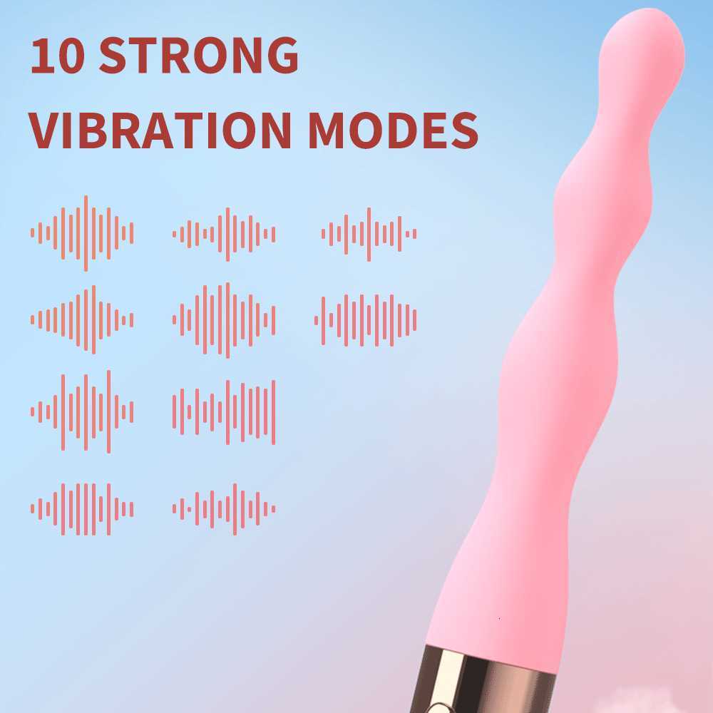 Gode vibrant Plug Anal vibrateurs pour femmes perles de Silicone fesses femmes Couples Buttplug adulte