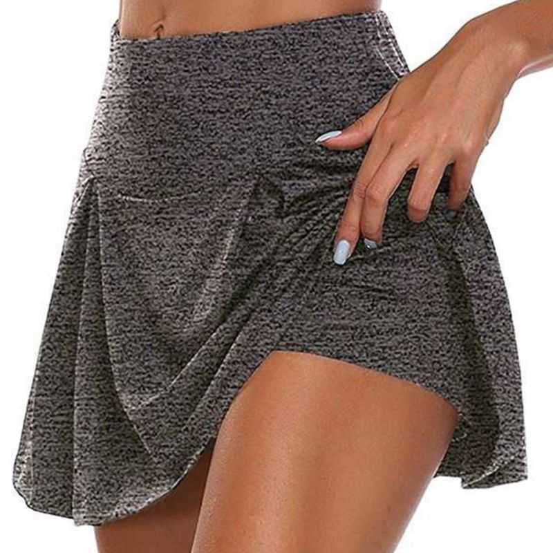 Damenhosen, Caprihosen, 2022, Damen, Übergröße, Tennis, Golf, Sporthose, Rock, 2-in-1, dehnbare Laufleggings, Skorts, aktive sportliche Workout-Shorts J230529