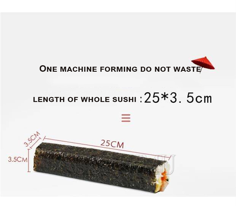Sushi Roll Make Machine Sushi Sushi Forming Roller Roller Manual Manual Maszyny z ryżu z wodorostki