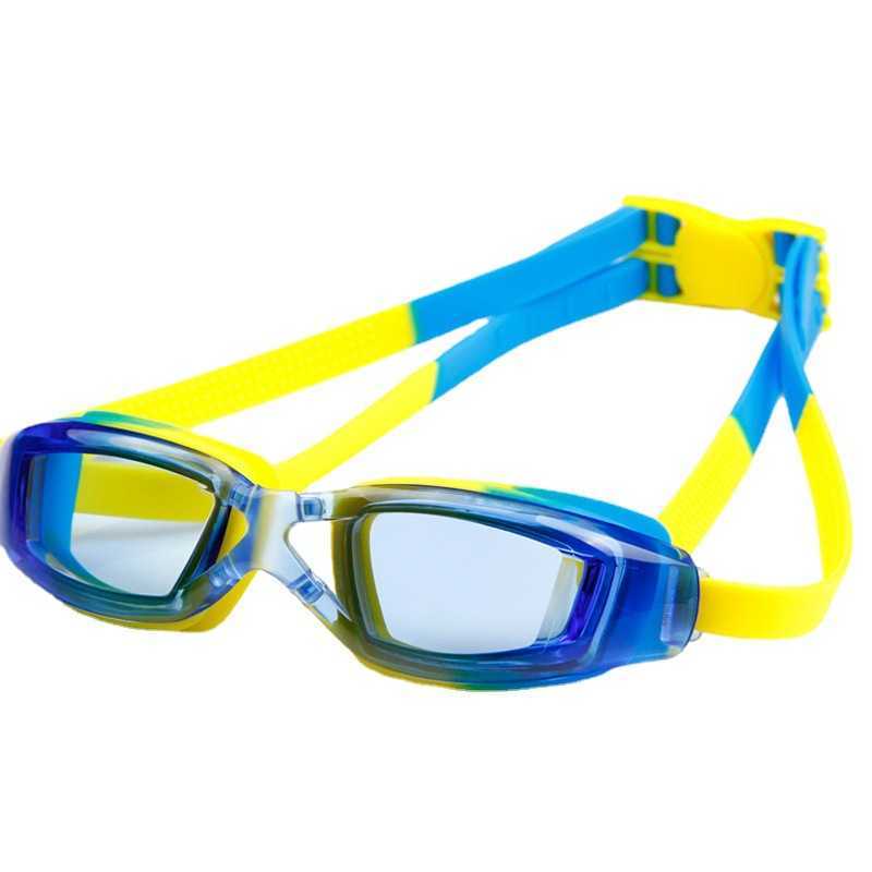 Brille 2022 Kinder Professionelle Badeanzug Goggs Swim Shurt Uv Badeanzug Brille Ectric Wasserdichte Silikon Schwimmen Kinder Brille AA230530