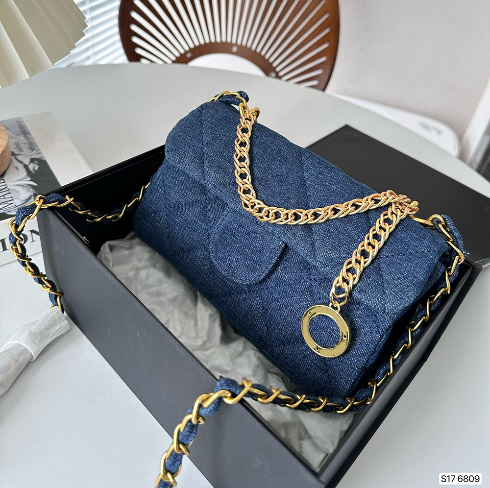 Borse di lusso in pelle Crossbody 2023 New Fashion Borsa a tracolla Denim Cross Body Coin Design BORSA da donna