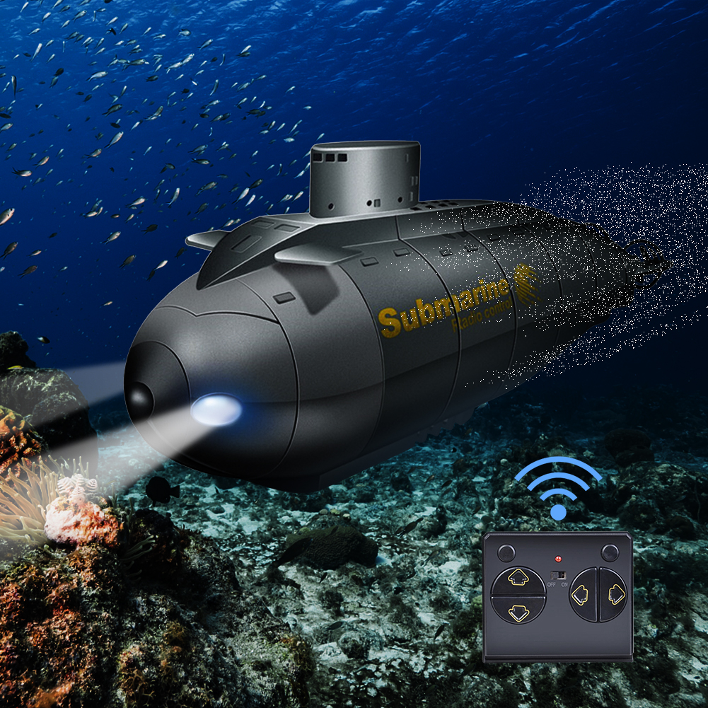 2.4G 원격 제어 보트 장난감 선물 RC 장난감 선물 전기 6 채널 다이빙 모델 무선 원격 제어 잠수함 보트 장난감