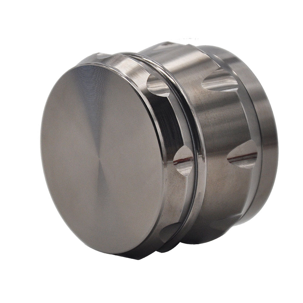Smoking Pipes Zinc alloy material, diameter 40mm53mm, four layers of metal smoke grinder