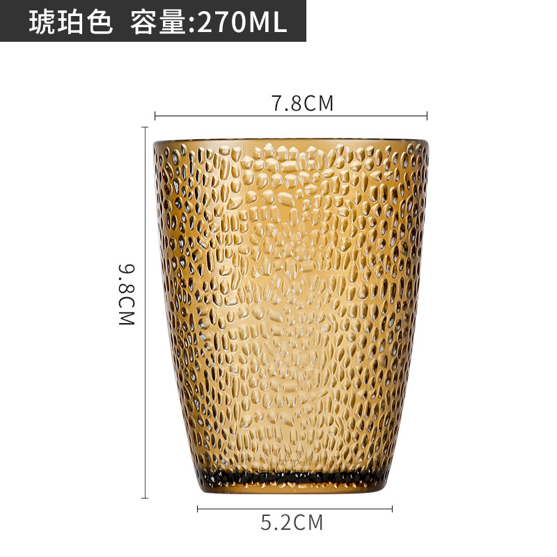 200ml 270ml 370ml Acrylique Bière Tasse À Boire En Plastique Transparent Tasses De Jus D'eau